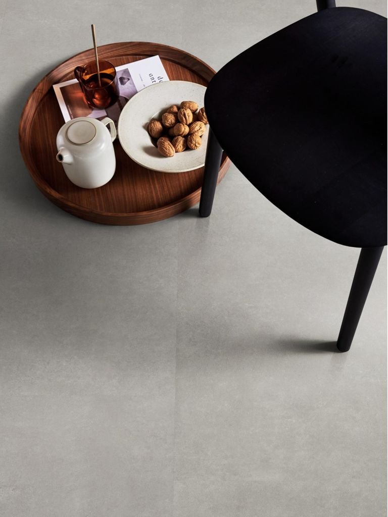 vtwonen by Ambiant Basic Rechte plank Plak PVC Grijs
