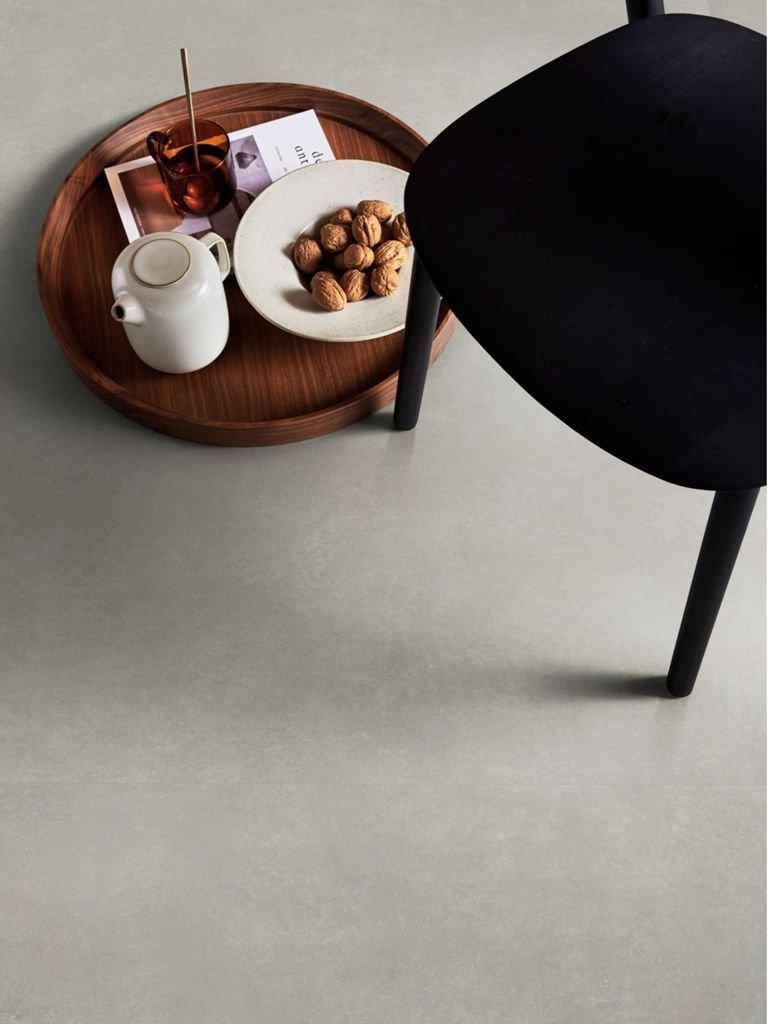 vtwonen by Ambiant Basic XL Rechte plank Plak PVC Grijs