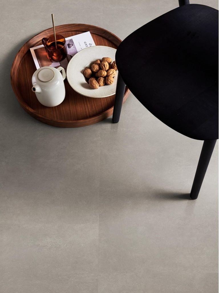 vtwonen by Ambiant Basic Rechte plank Plak PVC Grijs